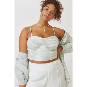 Anthropologie Bustier Top, Size L